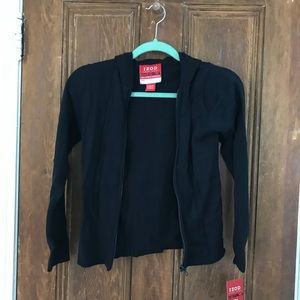 NEW IZOD zipper sweater